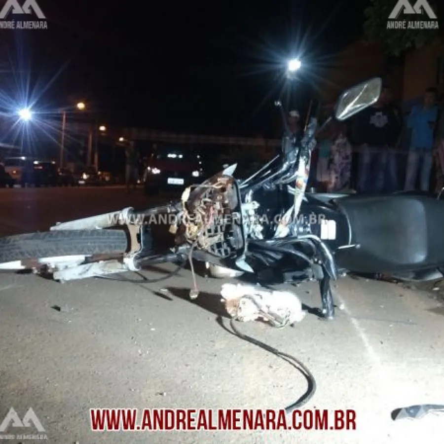 Motociclista de 26 anos morre em acidente no perímetro urbano de Paiçandu