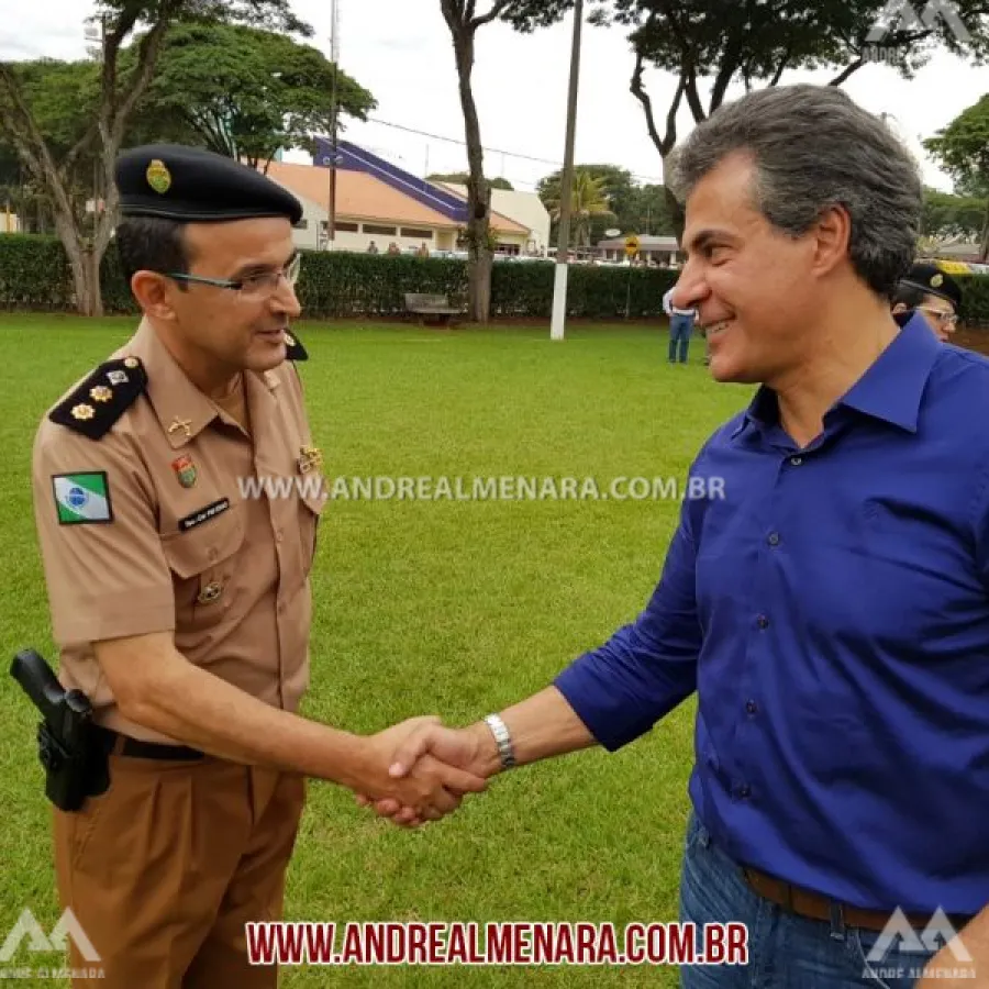 Polícia Militar recebe novas viaturas das mãos do Governador do Paraná