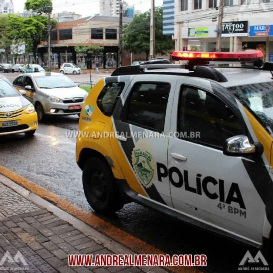 Bandidos levam trinta mil reais em dinheiro em assalto em Maringá