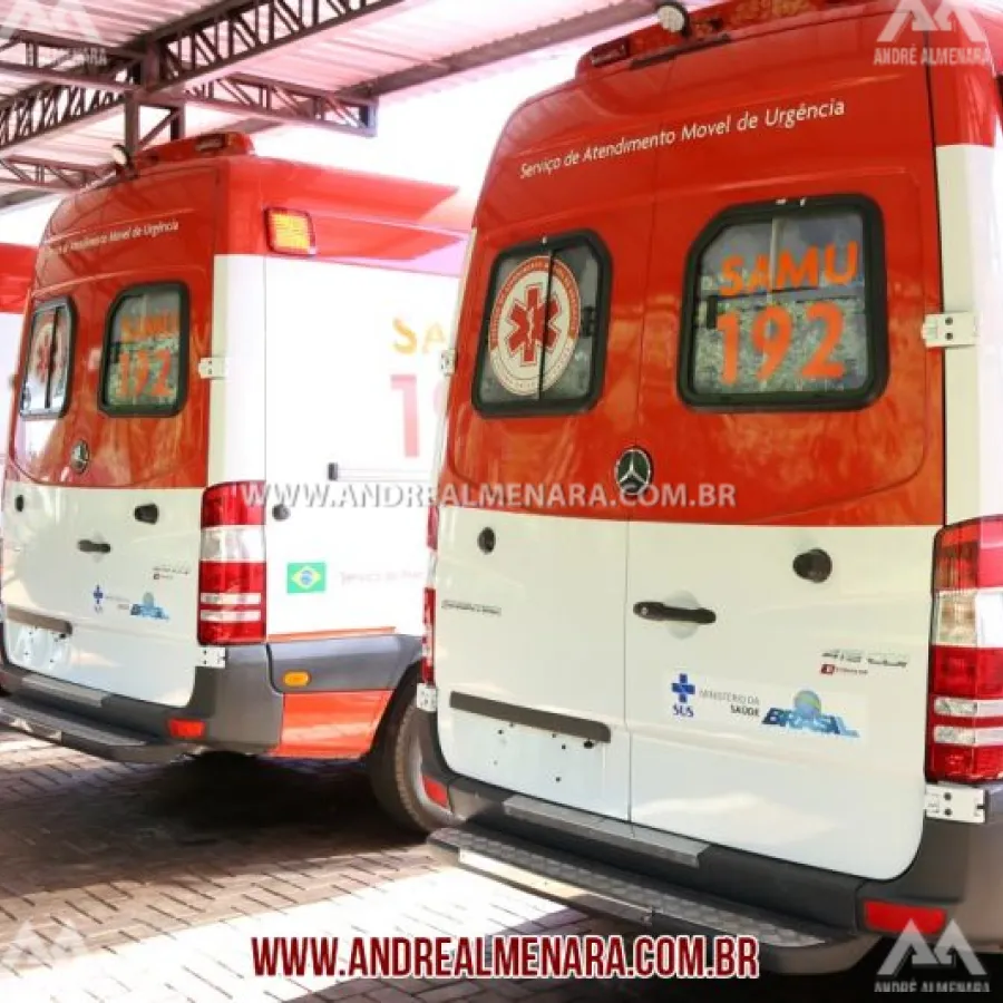 Samu Maringá recebe novas ambulâncias
