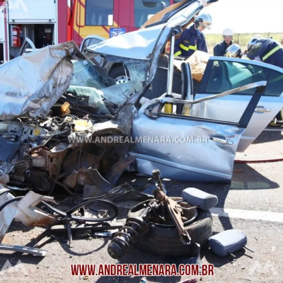 Motorista sofre acidente impressionante na rodovia em Maringá