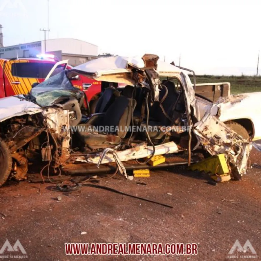 Outro acidente grave na rodovia que liga Maringá a Iguaraçu