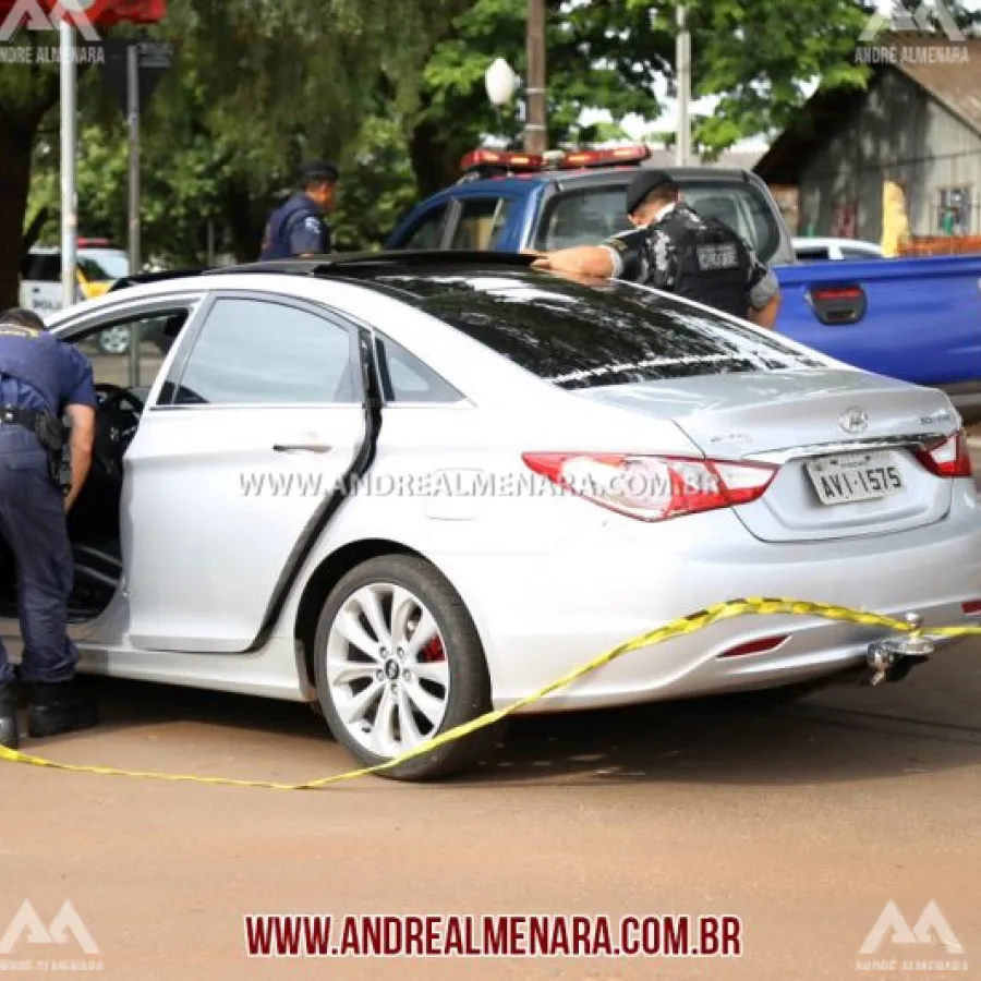 Guarda Municipal de Sarandi recupera carro furtado em Paiçandu