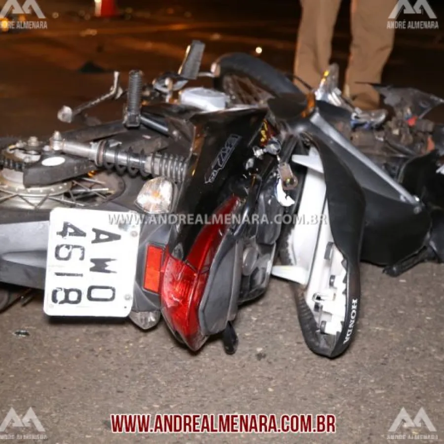 Motociclista morre ao bater na traseira de caminhão em Maringá