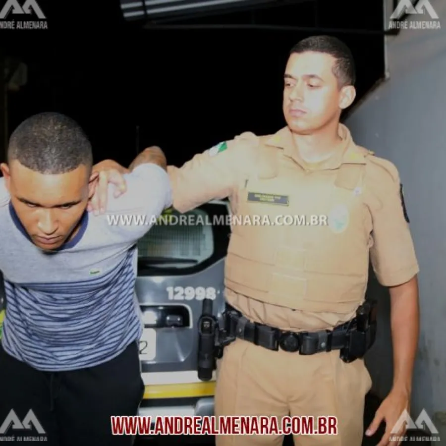 Ladrões de Curitiba são presos em Maringá depois de furtarem dois carros