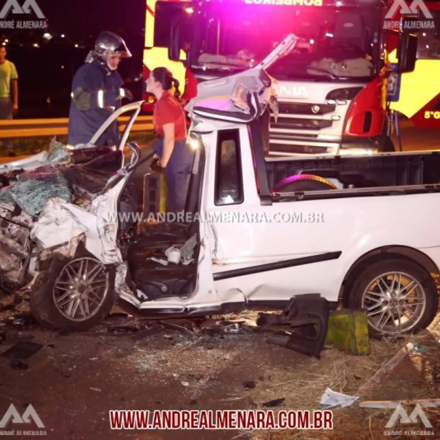 Motorista que se envolveu em acidente em Maringá morre no hospital