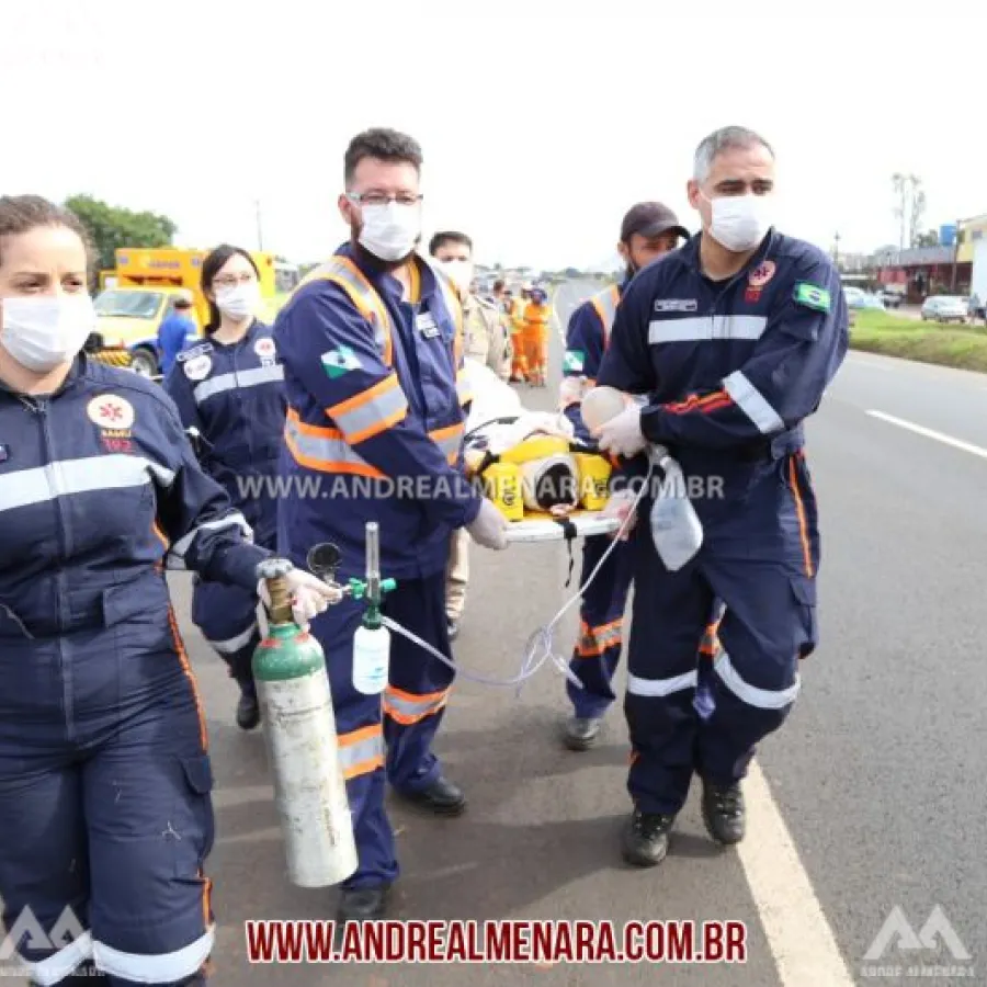Trabalhador que foi atropelado na rodovia de Mandaguaçu morre no hospital
