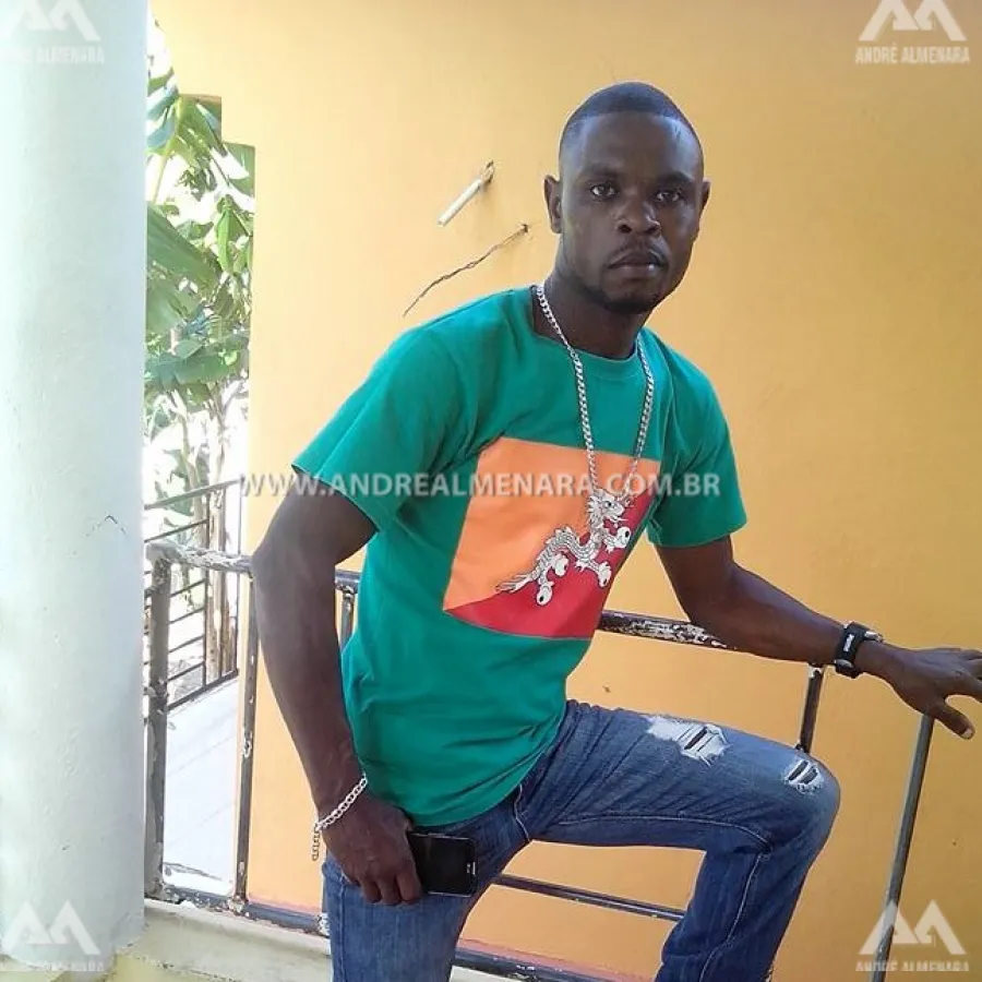 Haitiano que fazia roçada de grama é internado na UTI após ser atropelado por carro