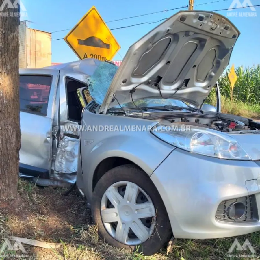 Motorista com sinais de embriaguez causa acidente grave em Maringá