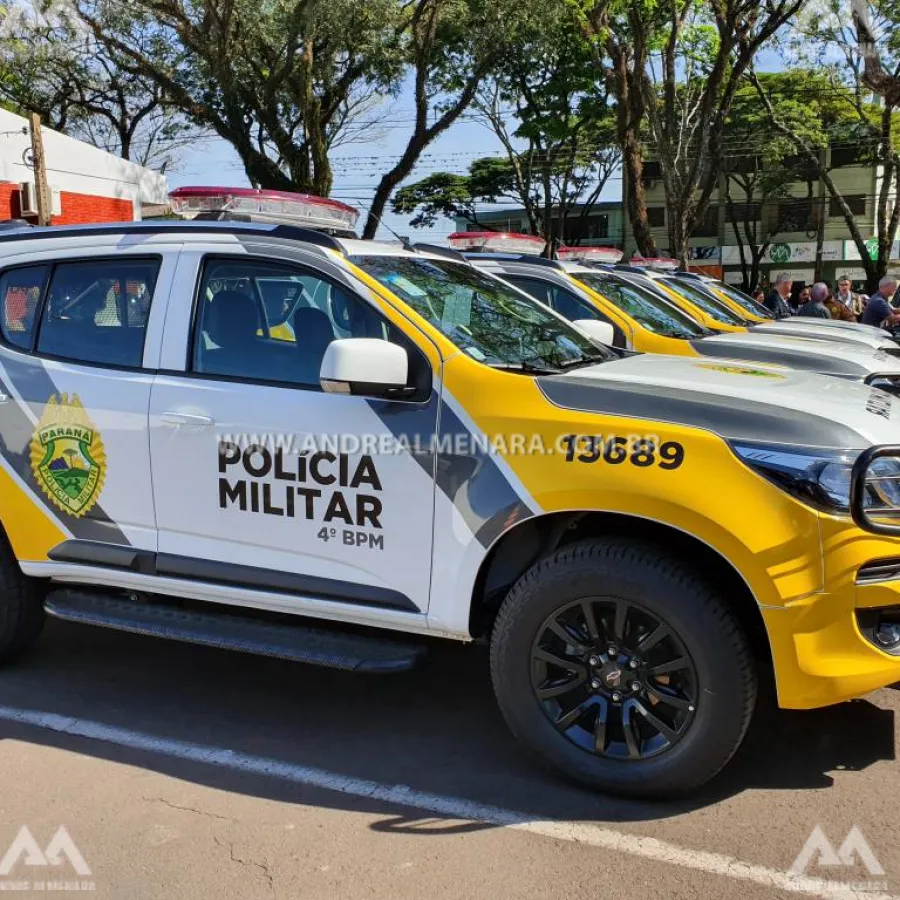 Polícias Civil e Militar de Maringá e região recebem novas viaturas