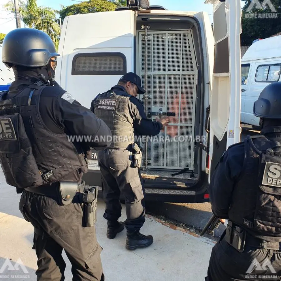 Detentos se rebelam e fazem dois presos de reféns em Maringá
