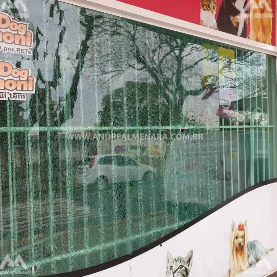 Pet Shop é alvo de atentado no Conjunto Ney Braga
