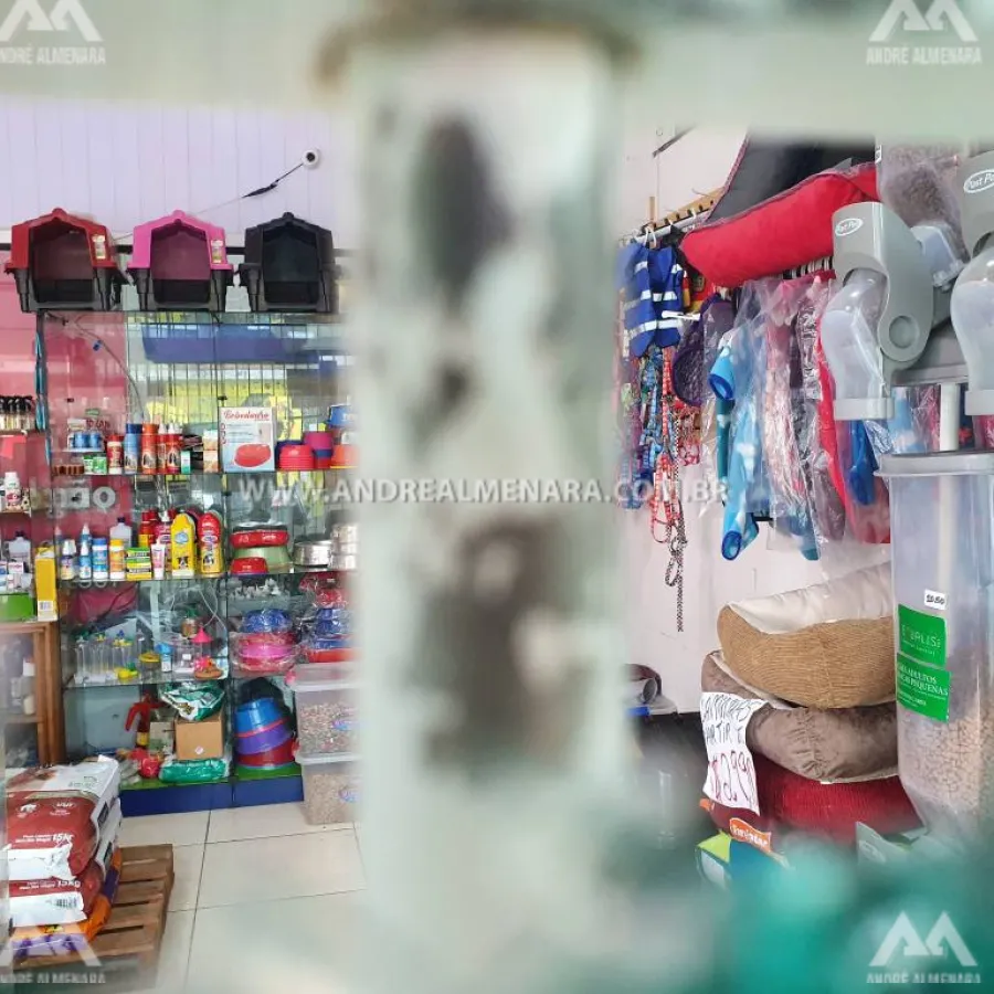 Pet Shop é alvo de atentado no Conjunto Ney Braga