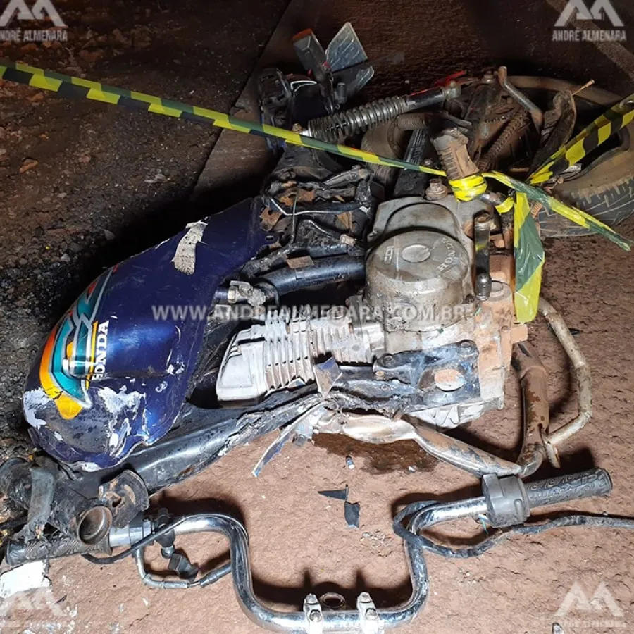 Colisão frontal na 323 mata motociclista que era morador de Água Boa
