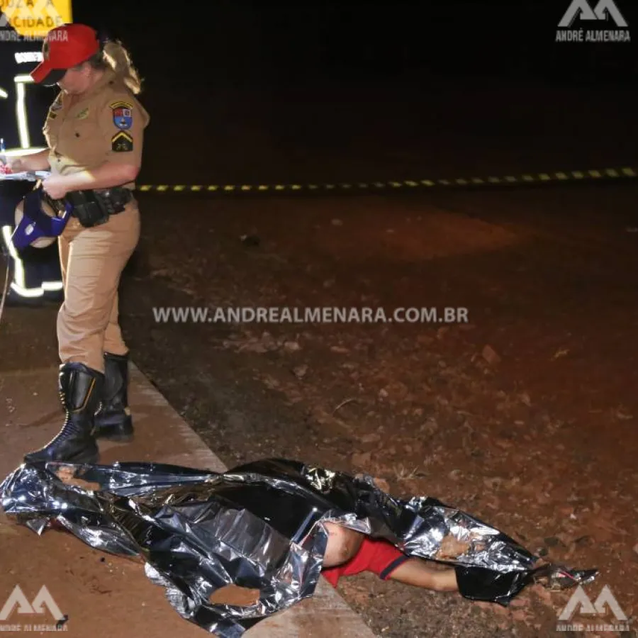 Colisão frontal na 323 mata motociclista que era morador de Água Boa