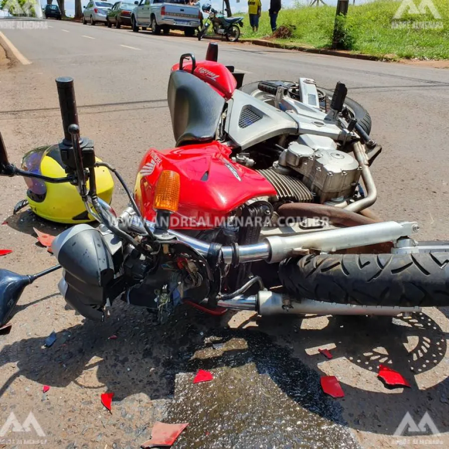 Mulher se envolve em dois acidentes em menos de 1 semana em Maringá