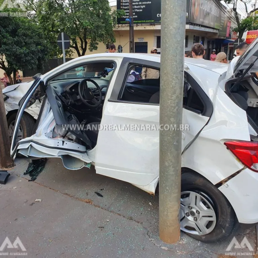 Acidente na Colombo deixa 10 pessoas feridas, uma delas em estado gravíssimo