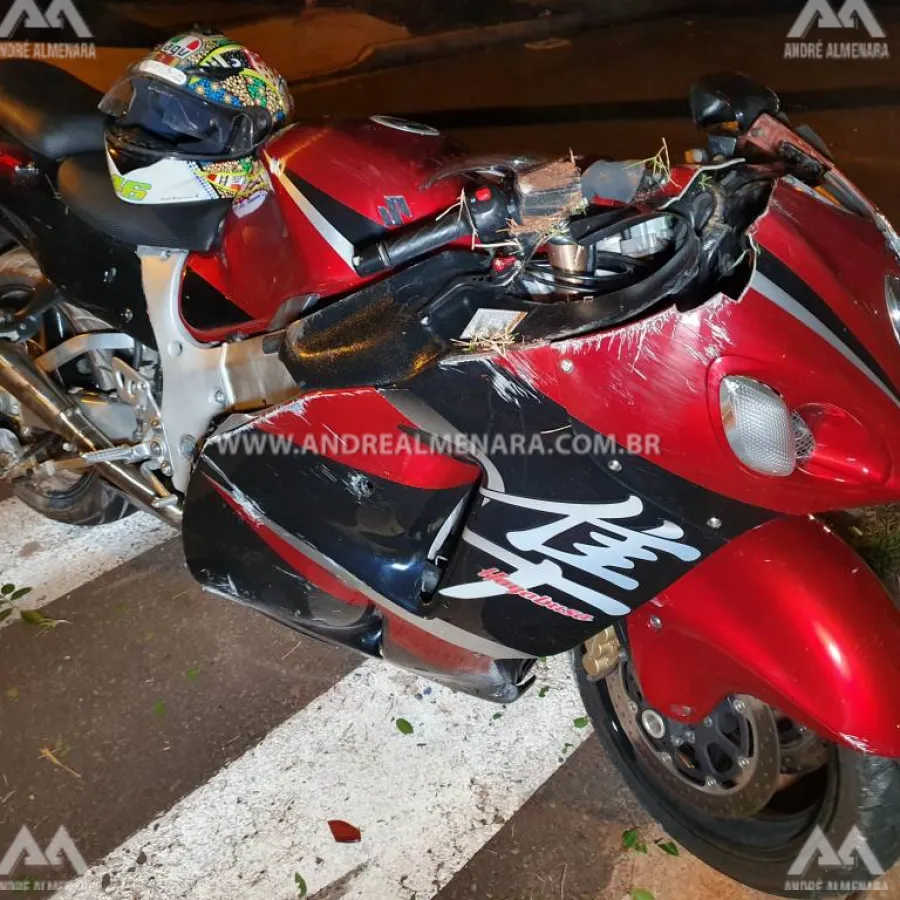 Motociclista atropela pedestre na faixa em avenida da Vila Esperança