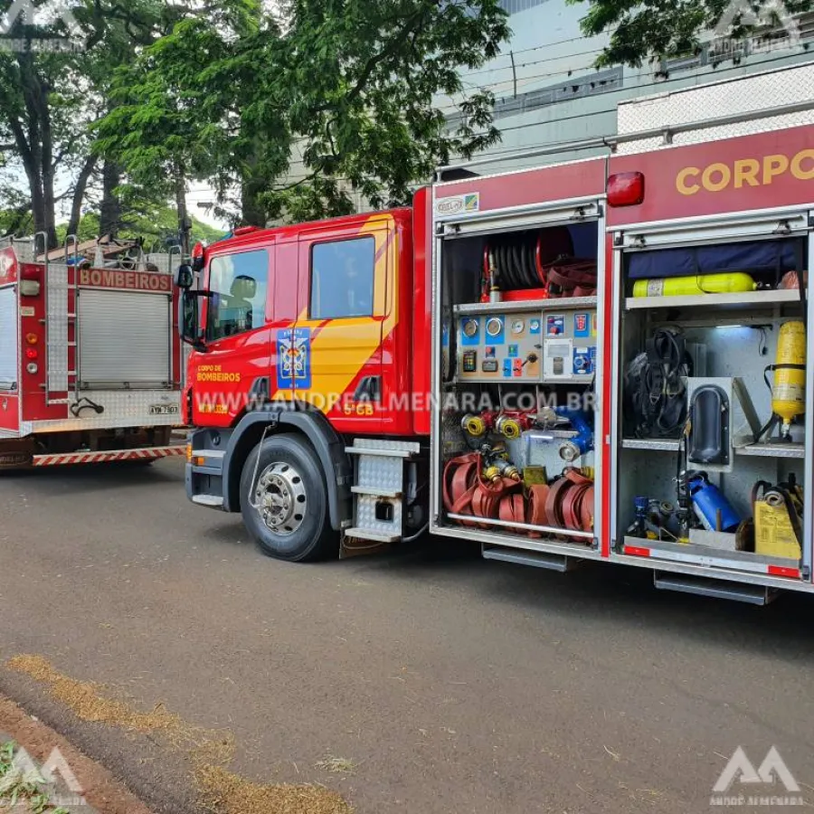 Princípio de incêndio é registrado no Hospital Psiquiátrico de Maringá