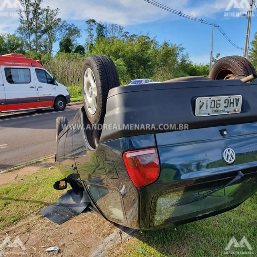 Atirador do Tiro de Guerra sofre acidente no Jardim Universitário em Maringá