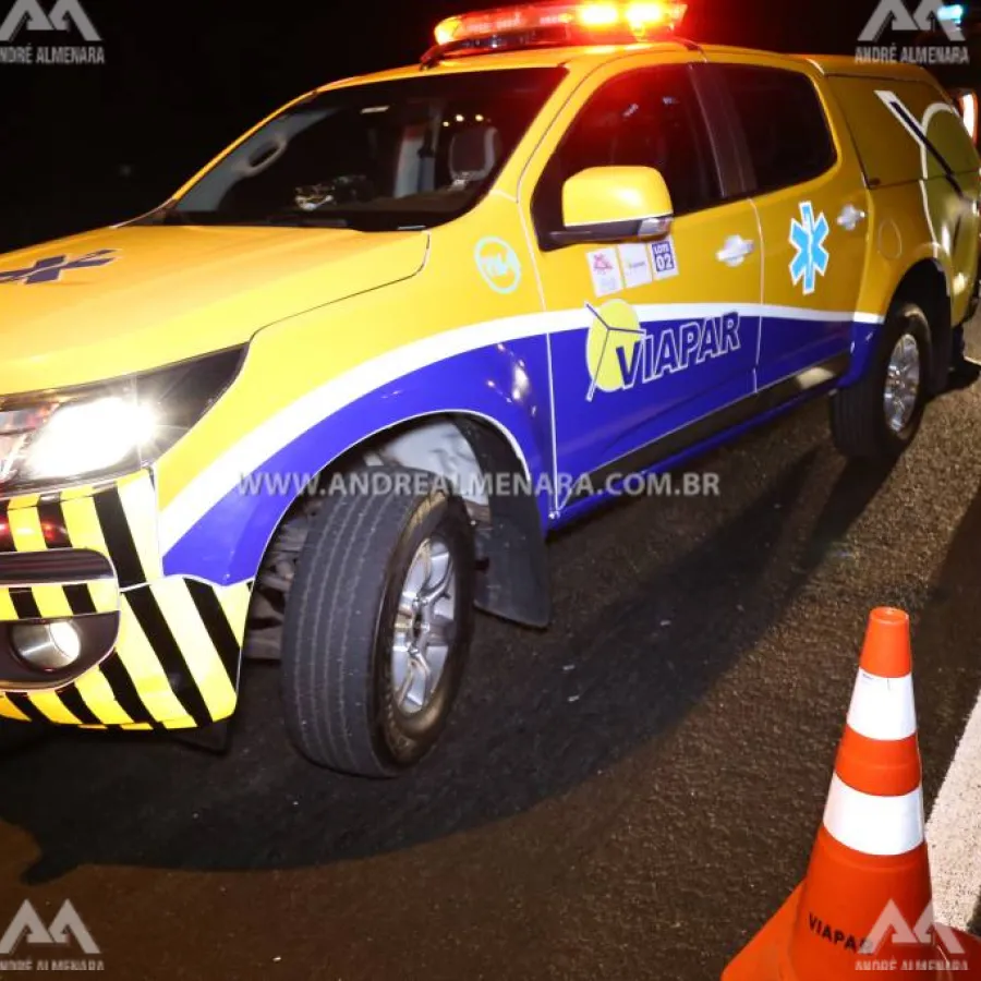 Motociclista morre de acidente na rodovia de Maringá