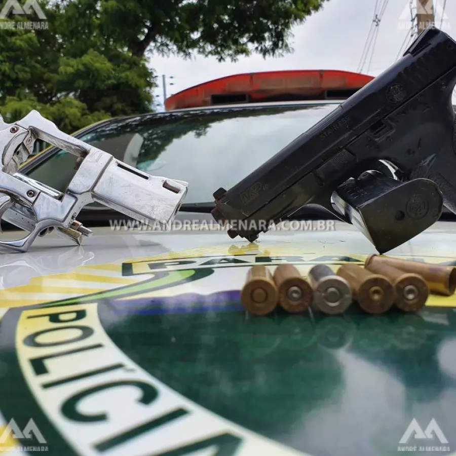 PM de Sarandi mata um e fere outro após uma sequência de roubos em Maringá e Marialva