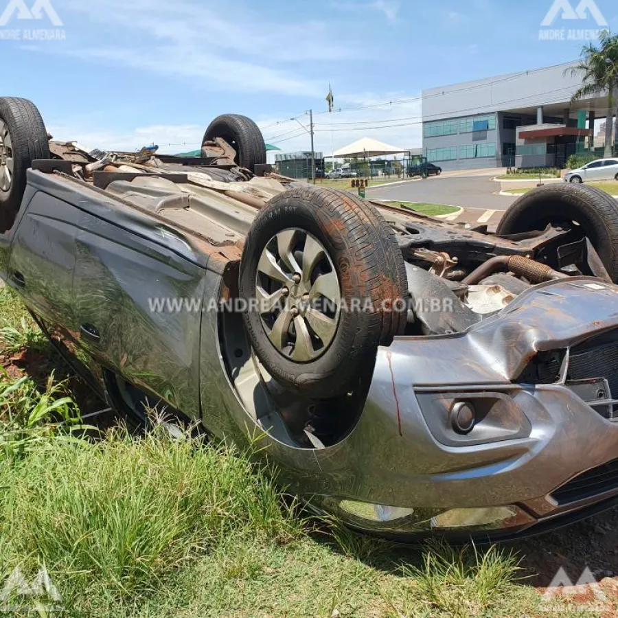 Família de Sarandi sofre acidente no Contorno Sul em Maringá