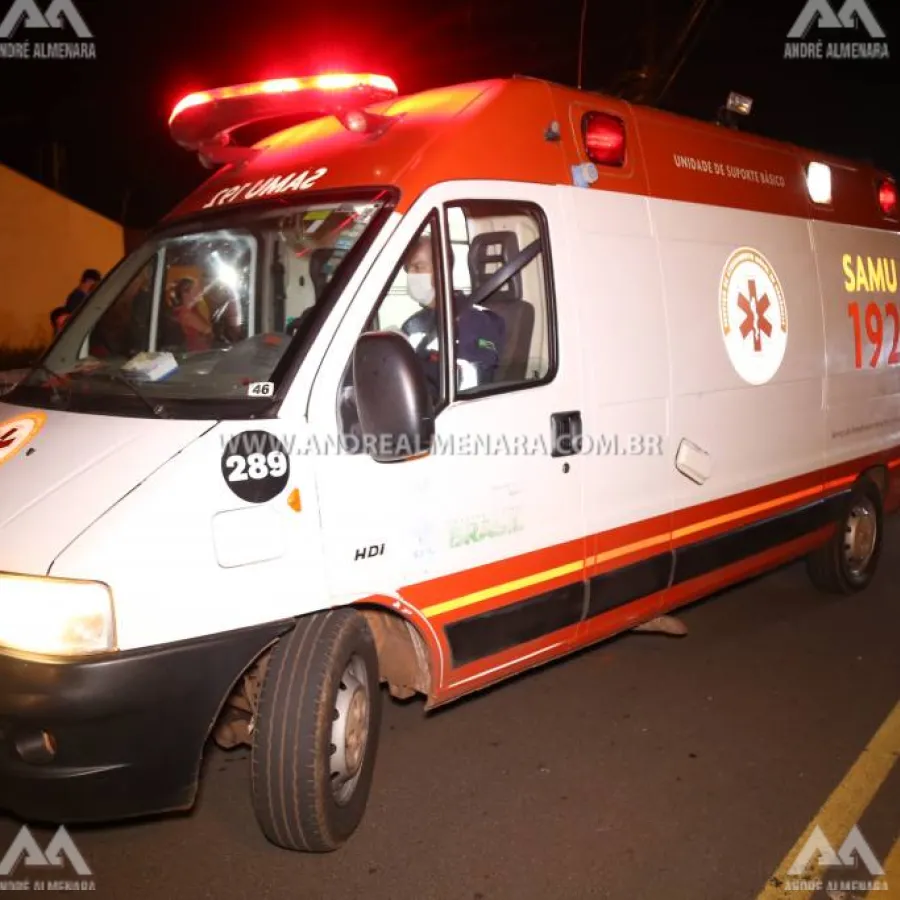 Motoboy fica em estado gravíssimo ao ser atingido por automóvel em Sarandi