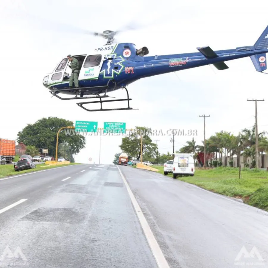 Casal morre em acidente na rodovia BR-376 em Maringá