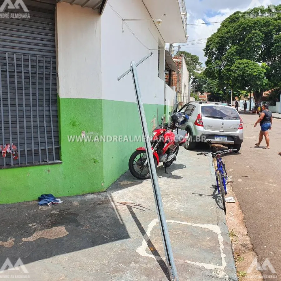 Adolescente causa acidente gravíssimo na Vila Santa Izabel em Maringá