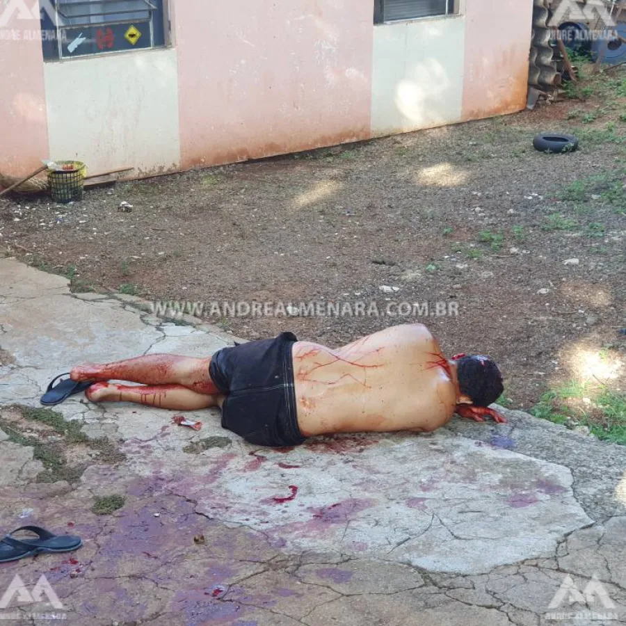 Rapaz é ferido por tiros na cabeça no Conjunto Ney Braga em Maringá
