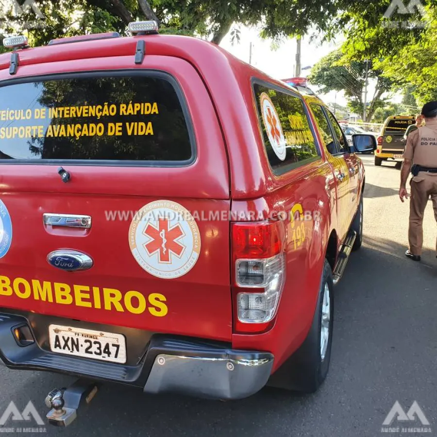 Rapaz é ferido por tiros na cabeça no Conjunto Ney Braga em Maringá