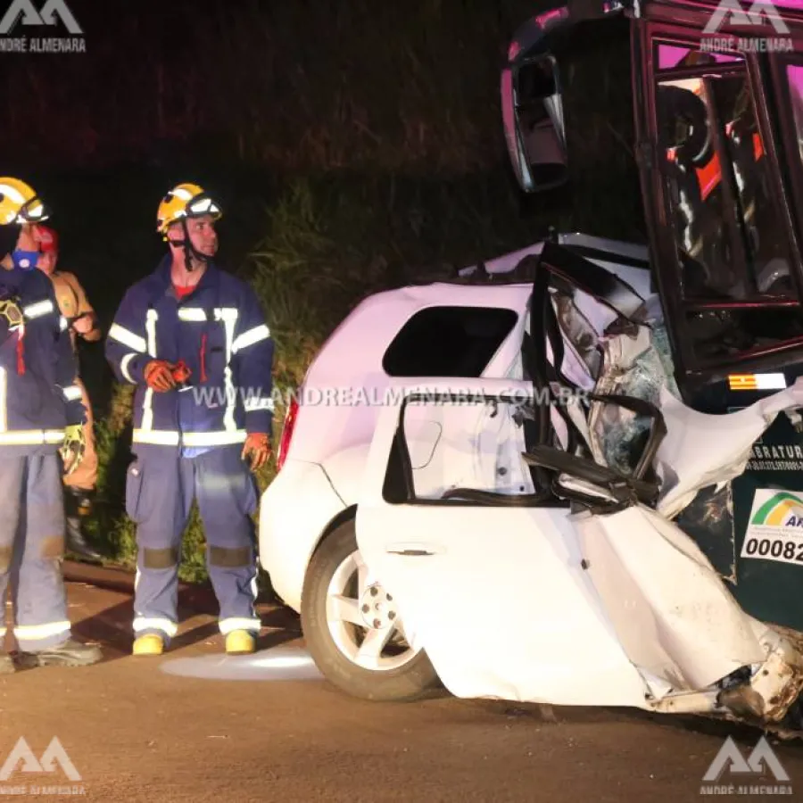 Casais morrem de acidente na rodovia PR-317 em Maringá