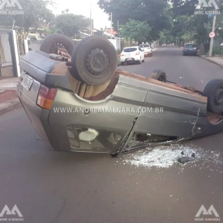 Motorista embriagado comete imprudência e causa acidente em Maringá