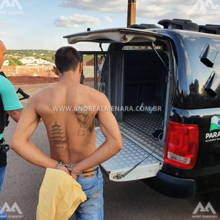 Irmão de Whebher é preso durante operação policial em Maringá