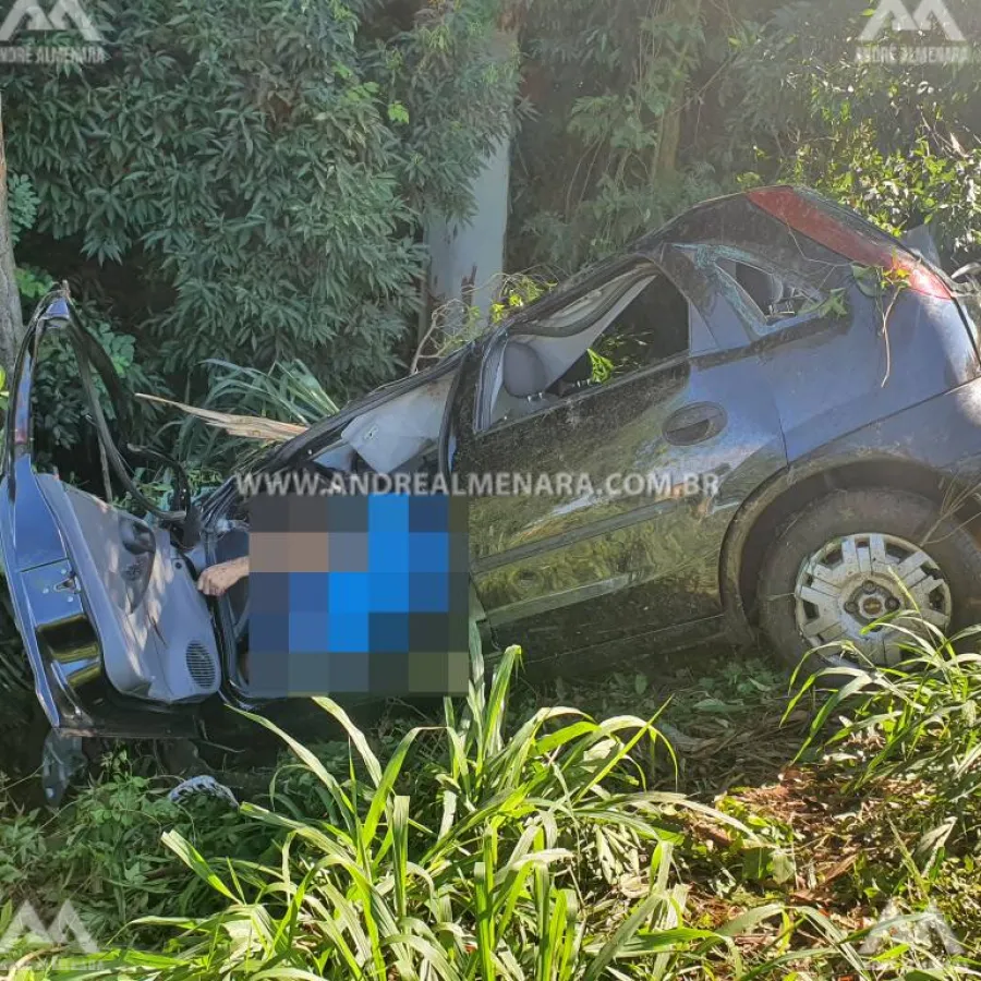 Morador de Doutor Camargo morre de acidente na PR323 de Água Boa