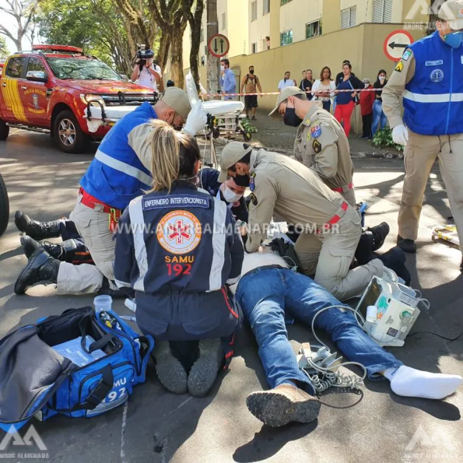 Motociclista não sobrevive a acidente na Vila Bosque em Maringá