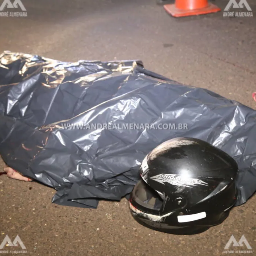 Motociclista morre em acidente na rodovia BR-376 em Marialva