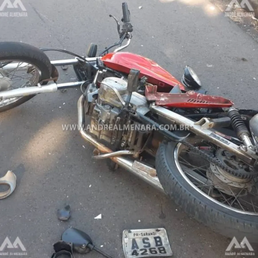 Motociclista fica gravemente ferido em acidente no Jardim Tropical