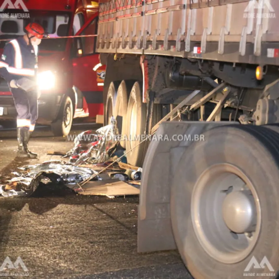 Mecânicos de Marialva morrem de acidente de moto na rodovia BR376