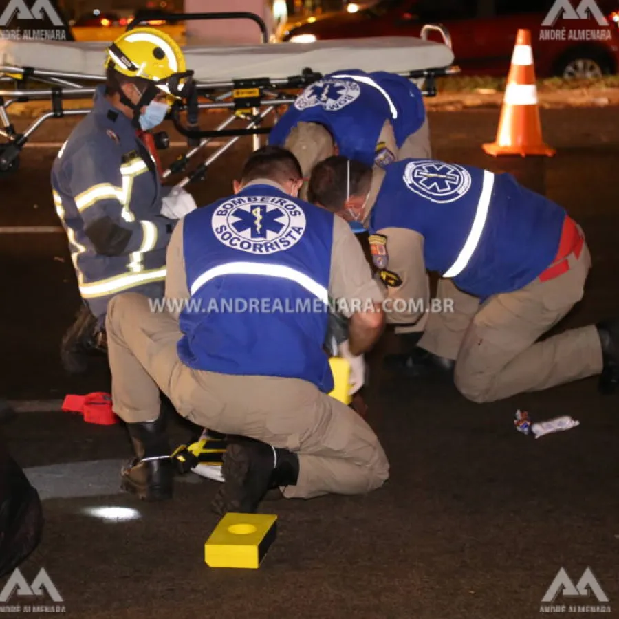 Motoboy morre de acidente na Avenida Colombo em Maringá