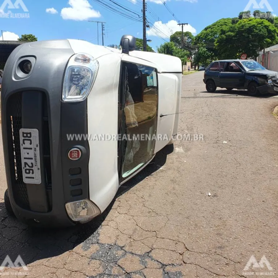 Motorista invade preferencial e causa acidente na Vila Morangueira
