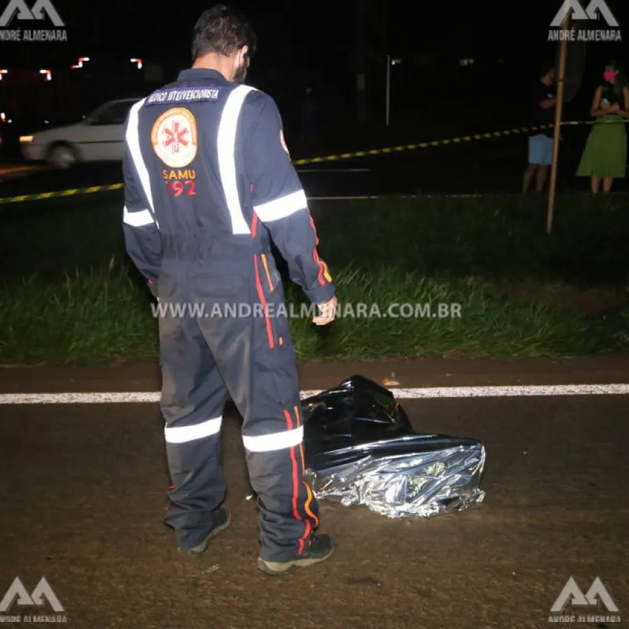 Homem morre atropelado por camionete na rodovia PR-317 em Maringá