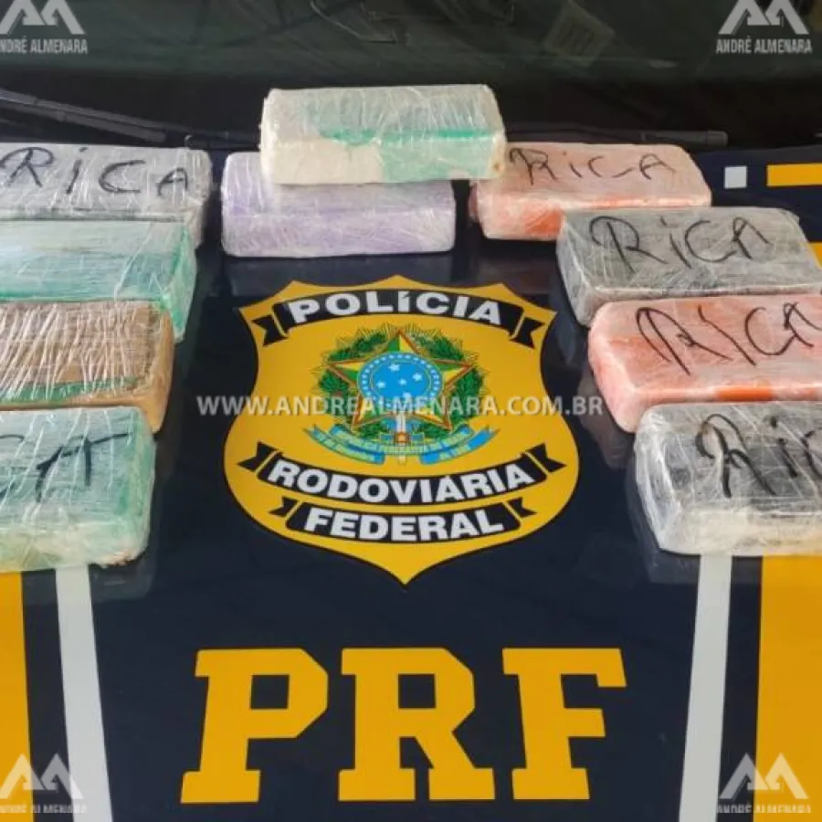 Polícia Rodoviária Federal apreende mais de 1 milhão de pasta base de cocaína
