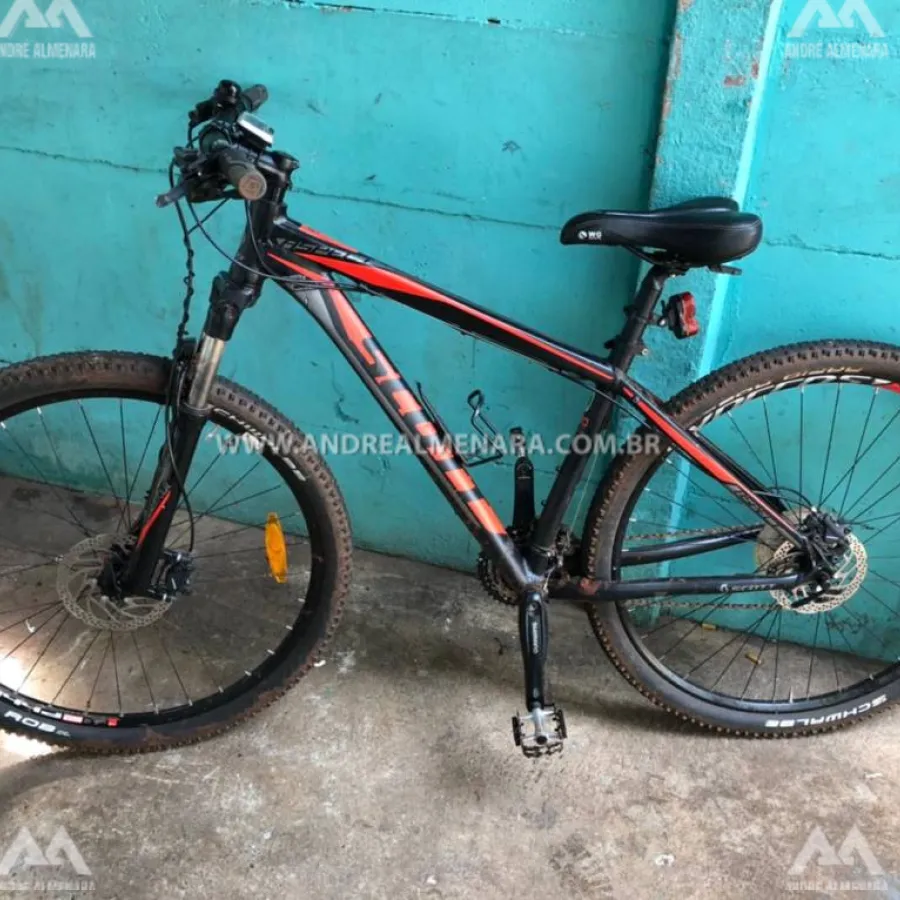 Polícia Civil de Maringá recupera bicicletas furtadas em boca de fumo