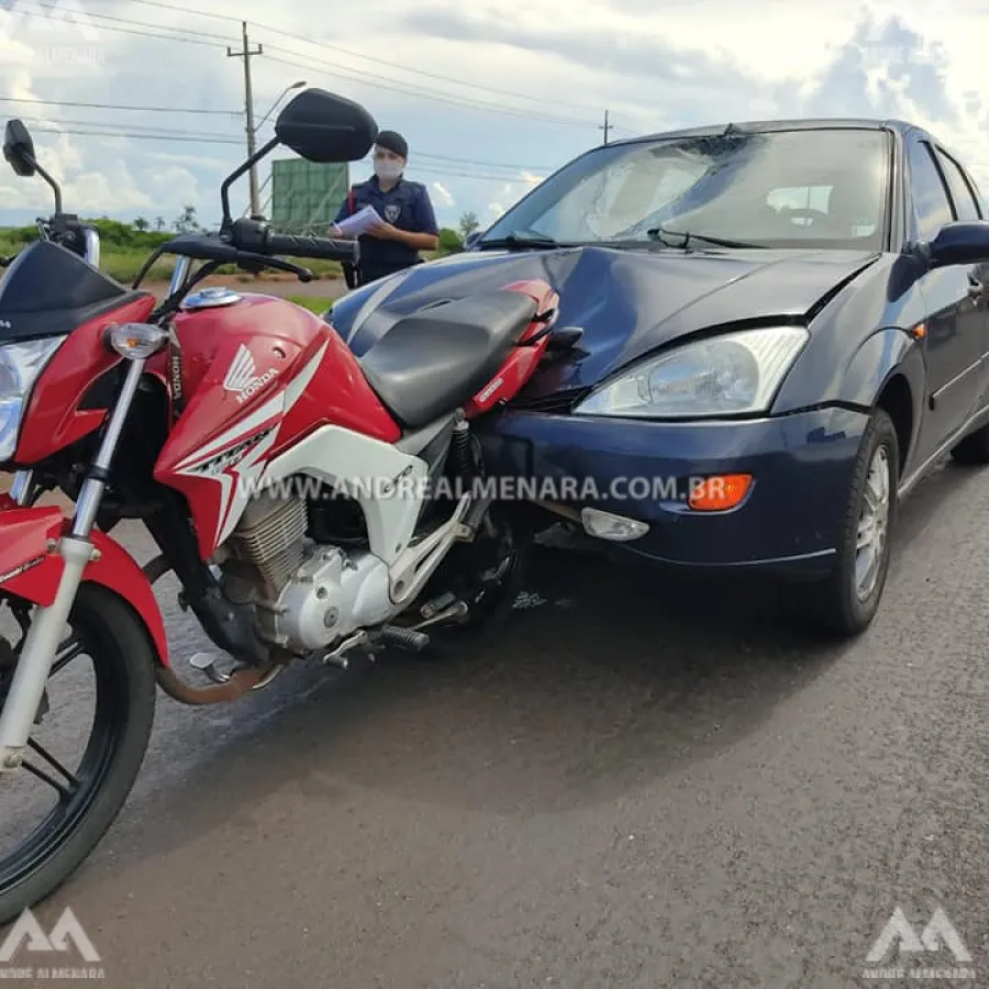 Casal fica ferido em acidente na rodovia PR-323 em Paiçandu