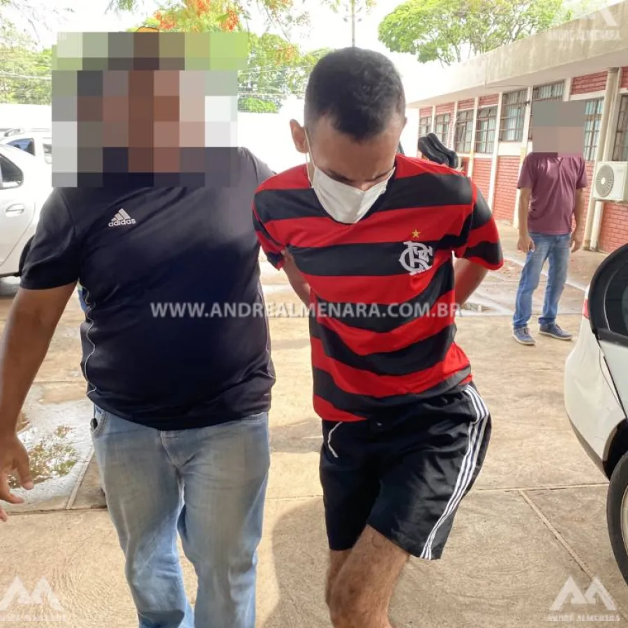 Polícia Civil de Maringá prende bandido que agiu em supermercado