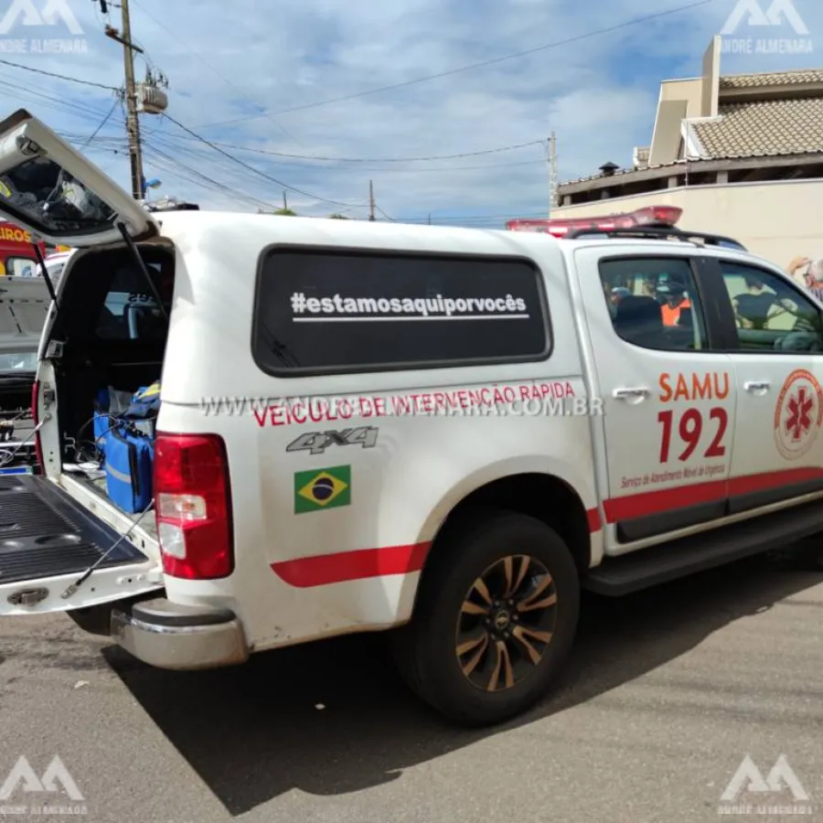 Batida entre dois veículos deixa uma mulher ferida no Jardim Paulista 3