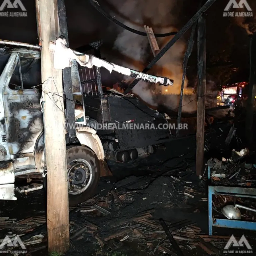 Idosos escapam da morte em incêndio criminoso na cidade de Sarandi