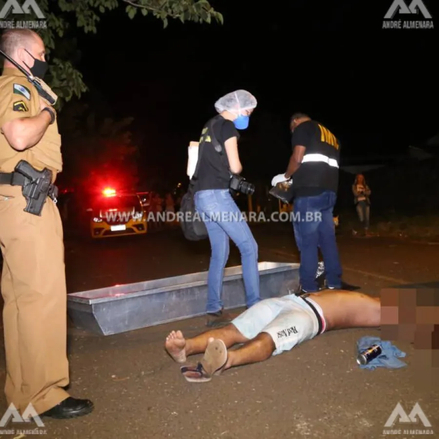 Ex-presidiário é assassinado na Praça Raposo Tavares em Maringá